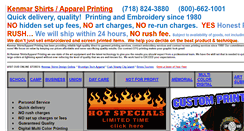Desktop Screenshot of kenmarshirts.com